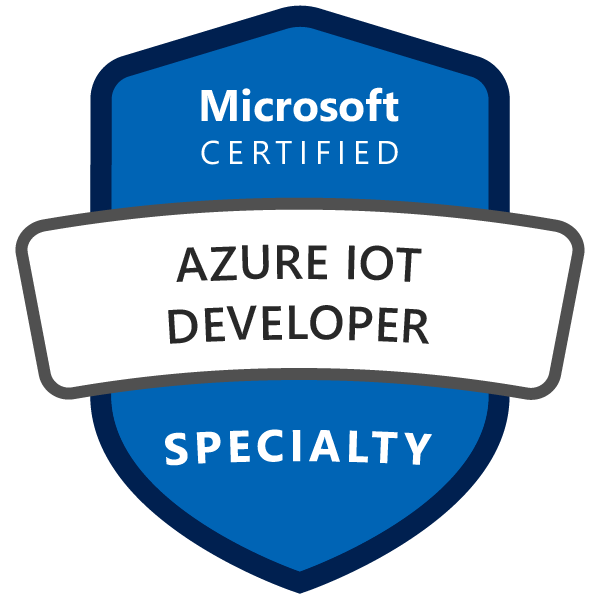 Microsoft Certified: Azure IoT Developer Specialty